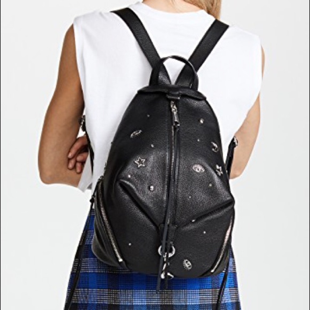 Rebecca Minkoff Julian backpack with charms